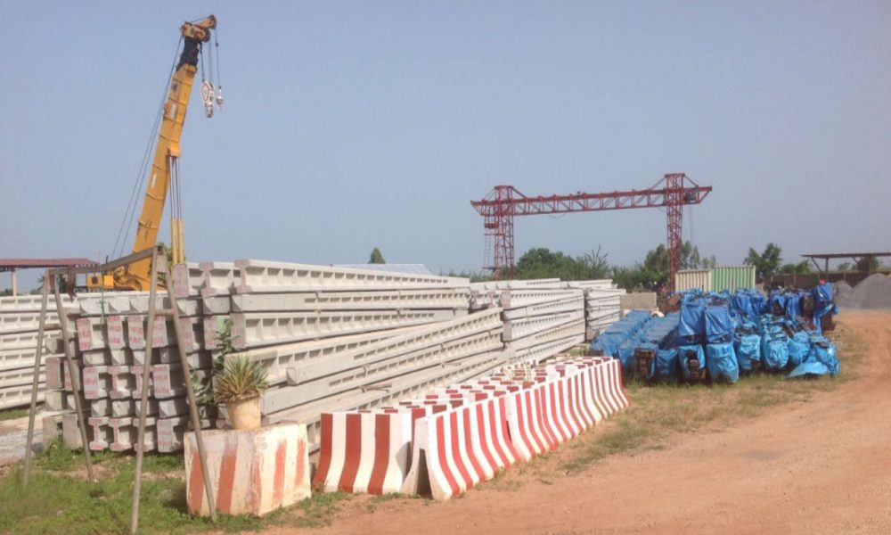 fabrication de poteaux en beton